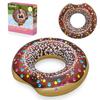 Inflatable Beach Ring for Swimming Brown Donut 107cm BESTWAY