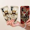 Чехол для Xiaomi Poco F3 GT Милая корона Буквы Чехол Ударопрочный Мягкий силиконовый Чехол для телефона Для Xiaomi Poco F4 GT PocoF3 PocoF4 Сумки