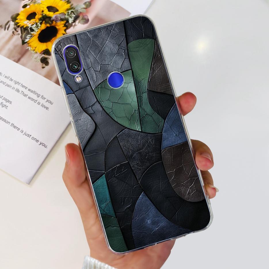 Чехол для Xiaomi Redmi Note 7 Pro Новый Модный Расписной Чехол Прозрачный Силиконовый Мягкий ТПУ Чехол для Телефона Для Redmi 7 Redmi7 Note7 Pro Корпус