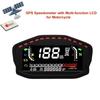 Universal Motorcycle LED LCD GPS Speedometer Digital Backlight Waterproof Odometer Tachometer For 2,4 Cylinders Motor Car