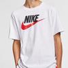 Nike American Vintage Classic Logo Print Round Neck Short Sleeve T-Shirt Men Tops White AR5005-100