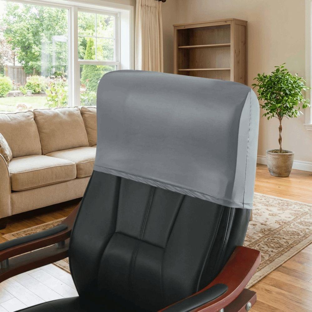 High Elasticity Chair Back Cover Waterproof Chair Head Cover Headrest Cover Furniture