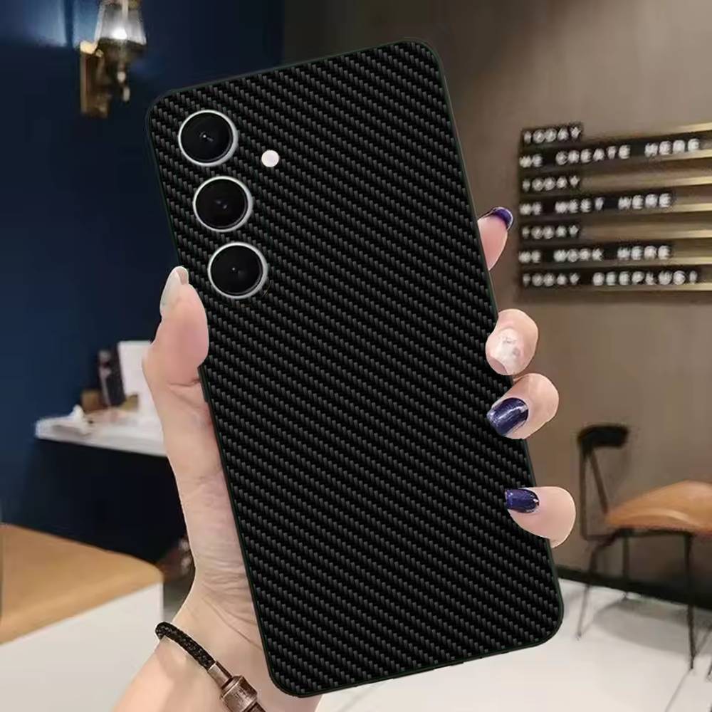 Carbon Pattern Phone Case for Samsung Galaxy A13 A22 A31 A32 A52 A53 A71 A80 Phone Cover