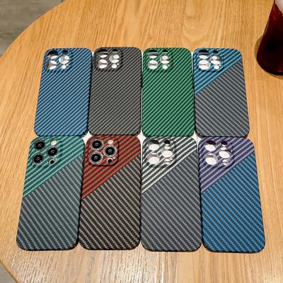 Подходит для чехла для телефона IPhone16 с рисунком из углеродного волокна, Apple 15promax, полноразмерный чехол с 13 отверстиями в цветовой гамме, 14 защитный чехол