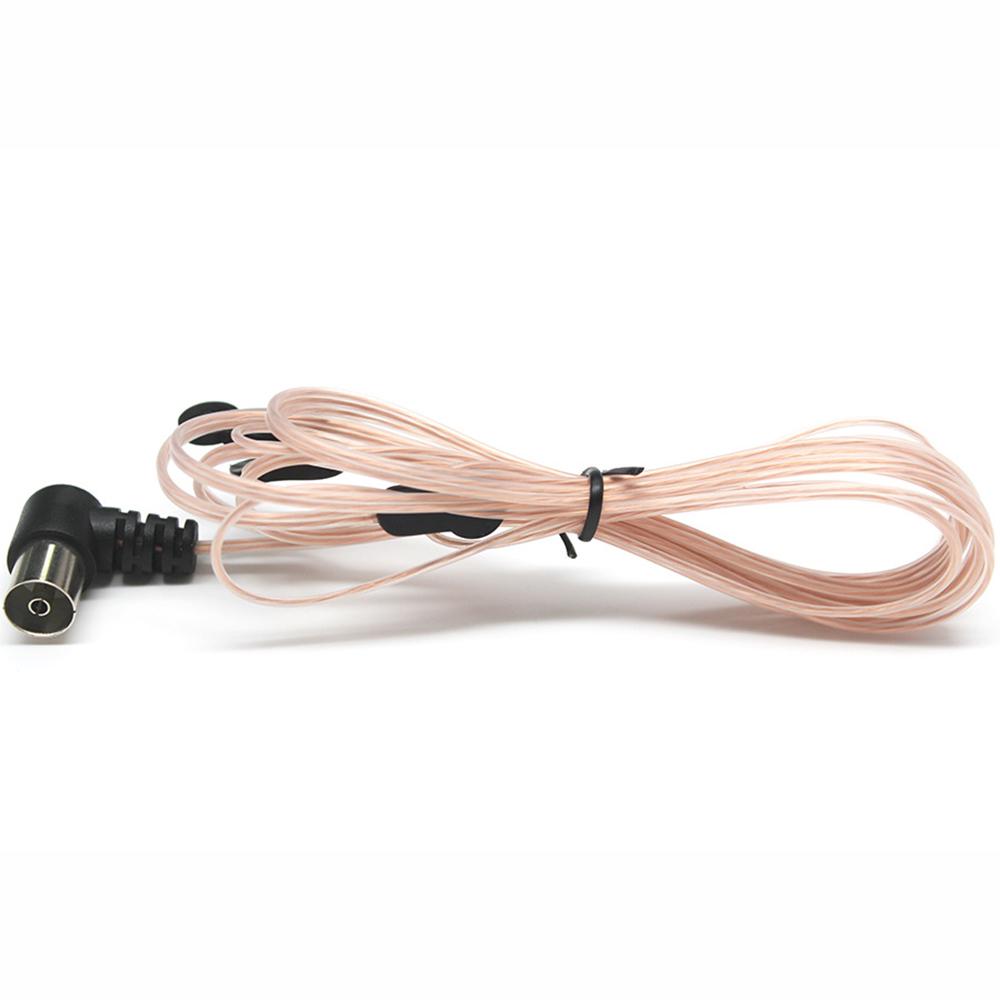 FM-дипольная антенна Т-образной формы, внутренняя медная антенна HD-радио, гнездовой разъем Pal, 75 Ом