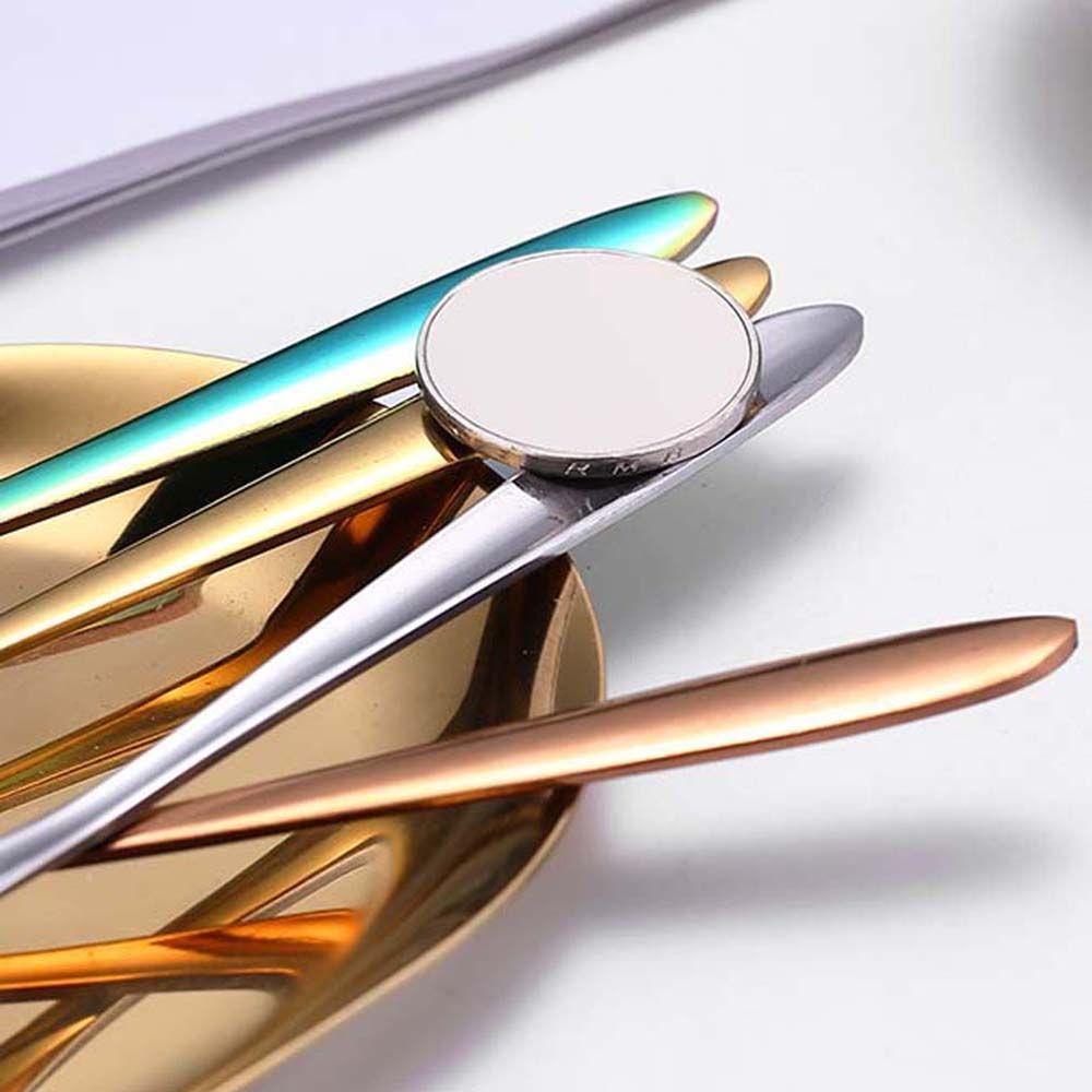 Steel Ice Cream Sugar Cake Dessert Kitchen Tool Stirring Spoon Coffee Spoon Coffeeware Teaspoon