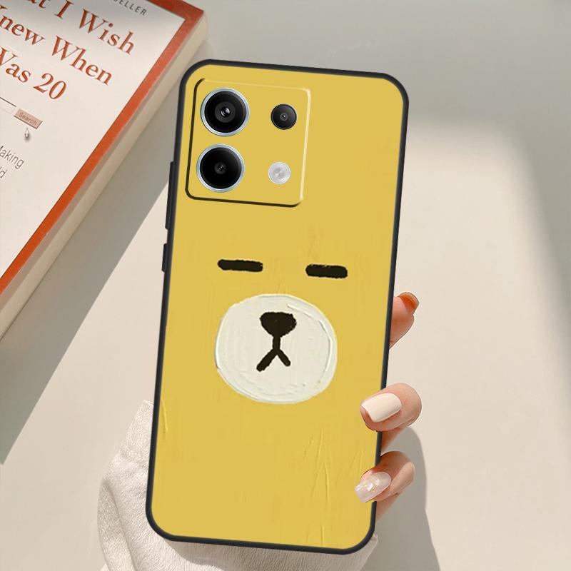 Забавный Выражение Чехол Для Xiaomi Redmi Note 14 10 11 12 13 15 Pro Plus Чехол Для Redmi 15 14C 10C 12C 13C 15C
