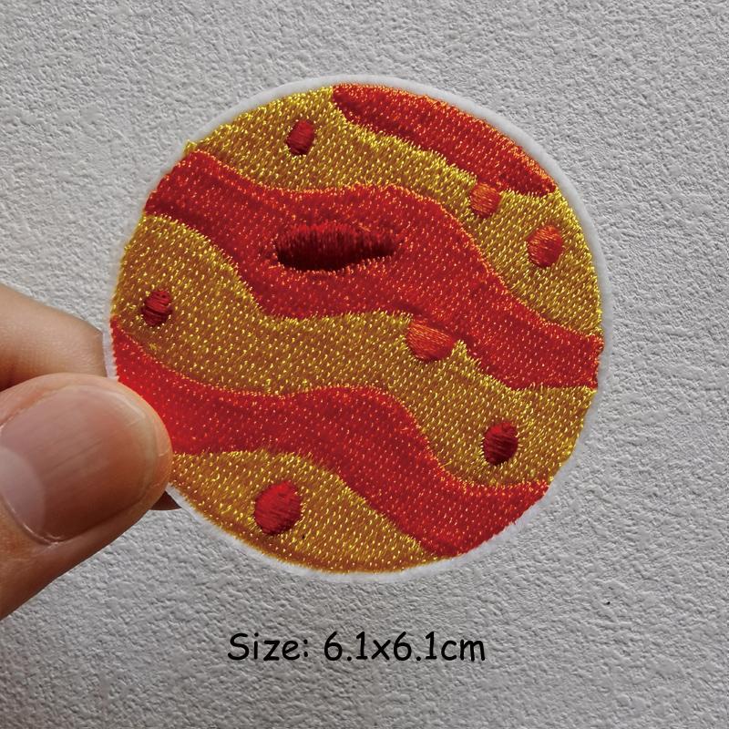 DIY UFO Patch Iron On Patches On Clothes Heat-adhesive Embroidered Patches For Clothing Alien Patch For Clothes Jackets