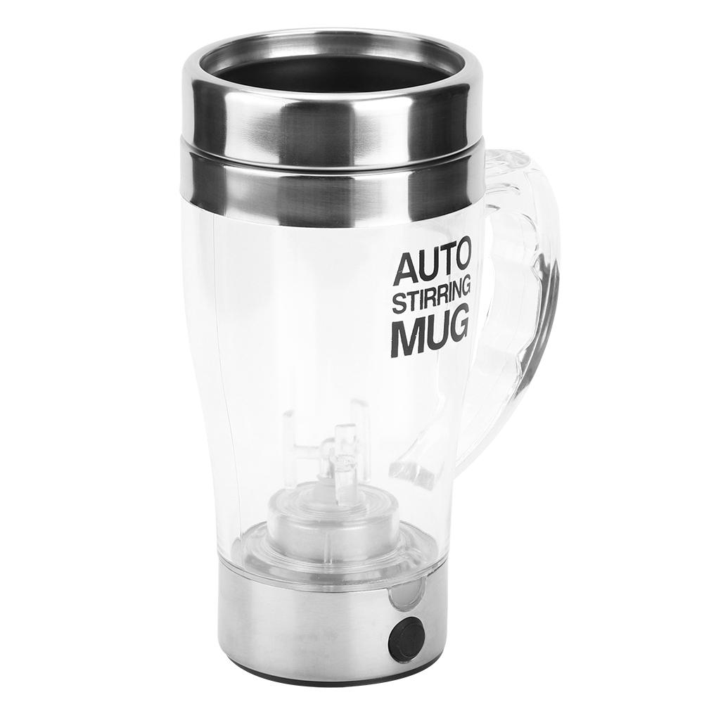 350ML Self Stirring Mug Automatic Electric Lazy Automatic Coffee Mixing Tea Mix Cup Travel Mug Double Insulated Thermal Cup