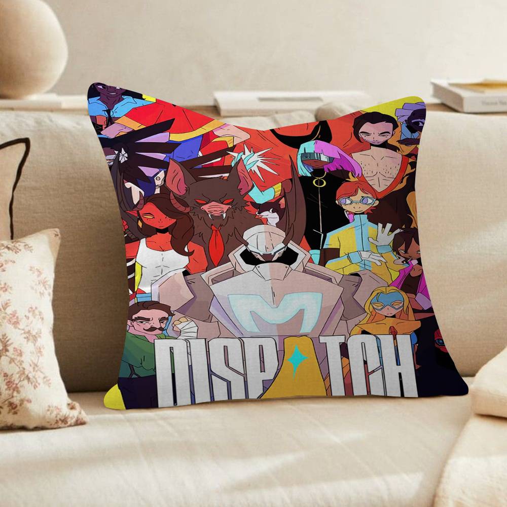 Cool Hot Visual Novel Game DDispatchES pillow cover sofa cushion cover home room decoration children gift