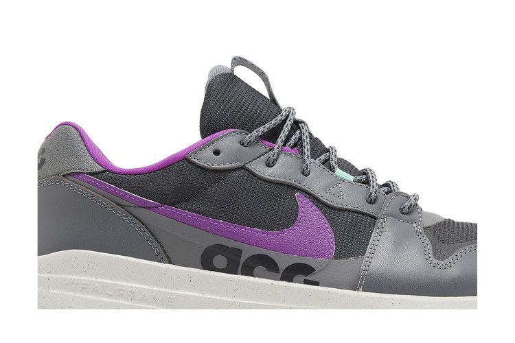 Nike ACG Lowcate Smoke Grey Dark Smoke Grey Vivid Purple