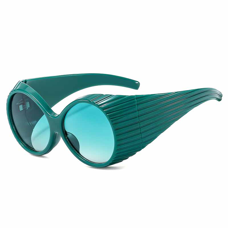 Круглые Стимпанк Солнцезащитные очки Женские Мужские Модные Оверсайз Y2K Панк Солнцезащитные очки для Женщин Винтажные Вечерние Очки Шейды UV400 Очки