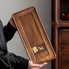HA Walnut Wood New Chinese Style Drainage Tea Tray