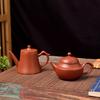 Ручной работы горшок с широким горлом мастер ручной лепки горшок контроль воды заваривание чайник горизонтальный горшок грушевидный горшок размер чайный сервиз заварочный чайник