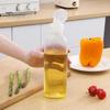 4Pcs 300ML/500ML Condiment Bottles Leak-Proof Seasoning Squeeze Bottles Sauce Oil Containers for Home Kitchen