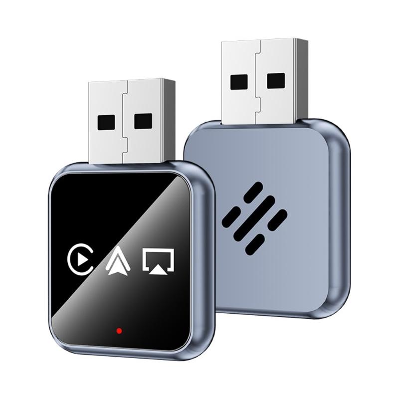 Wireless Adapter 3 In 1 Intelligent Airplay Auto USB Dongle Corded Connection To Vehicle Connection Bluetooth-compatible