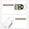 2Pcs Food Thermometer Waterproof Digital Thermometer with Long Stainless Steel Probe Backlit LCD Display Kitchen Tool for Cooking Grilling Baking