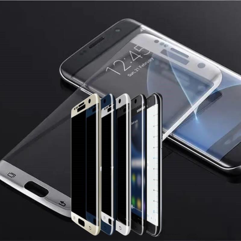 Прозрачный стеклянный защитный экран для телефона Samsung Galaxy S7 Edge