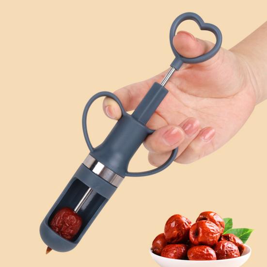 1/2 шт., инструмент для удаления косточек из нержавеющей стали для вишневых и оливковых косточек для легкого удаления косточек, многофункциональный инструмент для удаления фруктовых камней
