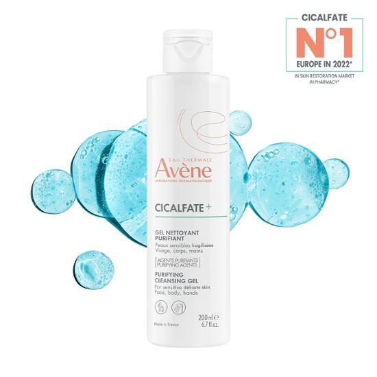 Avene Cicalpart+ Cica Очищающий гель 200 мл