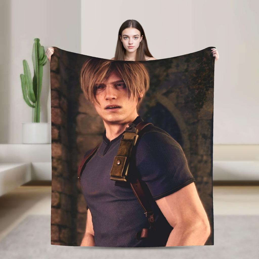 Resident Umbrella Corps Eviled Blanket Cover Fleece The Sinister Business Ultra-Soft Throw Blanket for Airplane Travel Bed Rug