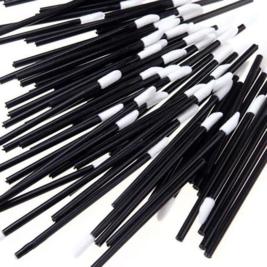 Fiber Lip Brush 9 Cm 100 Pcs