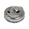 Stainless Steel Mason Jar Drinking Lids With Straw Hole Pour Lids Mason Jar Sip Lids  Fruit Juices