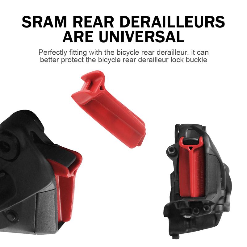 Защитный фиксатор батареи Sram eTap AXS и комплект защитных колпачков для разъемов переднего или заднего переключателя Защитный фиксатор для подседельного штыря AXS