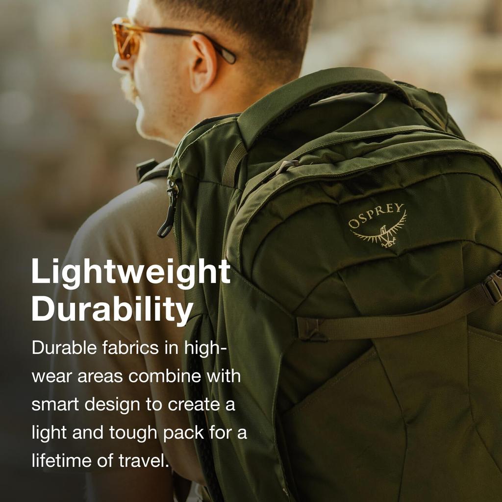 Osprey Farpoint 40L Дорожный рюкзак Tunnel Vision Серый Мужской