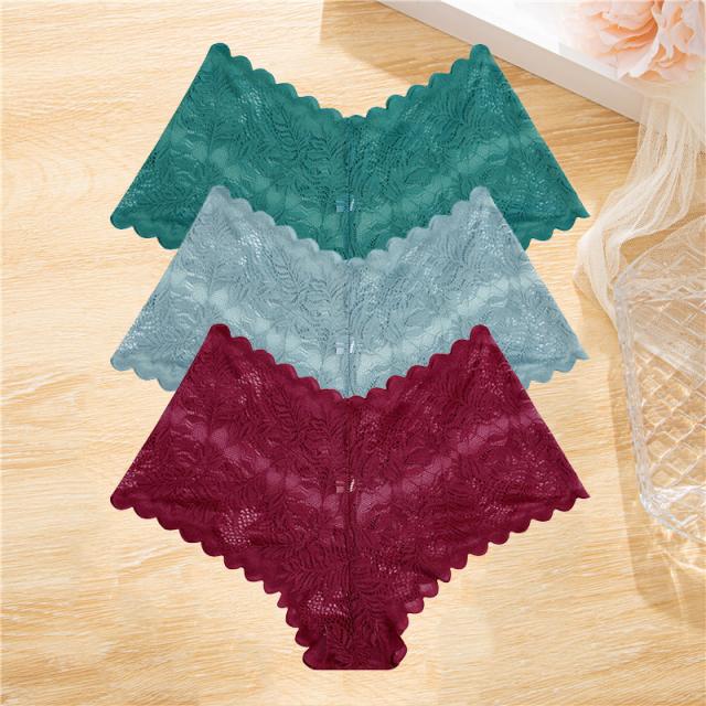 3PCS/Set Seamless Underwear Women's Panties Sexy Lingerie Female Underpants Low Waist Briefs Letters Intimates Girls Pantys