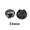4pcs 54mm Mini Car Wheel Hub Center Caps Rim Cover Badge Emblem For Mini Works Cooper F54 F55 F56 F57 F60 R50 R52 R53 R55 R56R57 ksgbw33