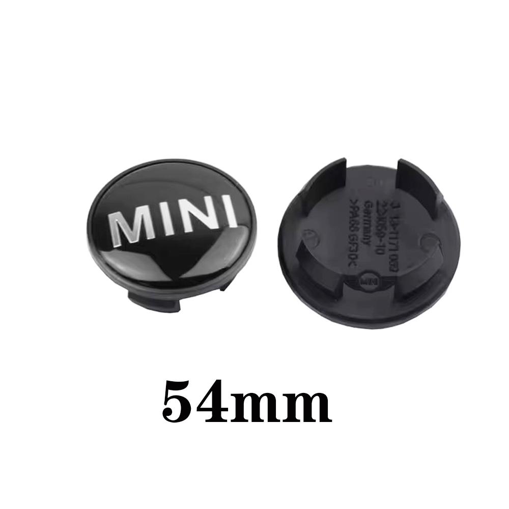 4pcs 54mm Mini Car Wheel Hub Center Caps Rim Cover Badge Emblem For Mini Works Cooper F54 F55 F56 F57 F60 R50 R52 R53 R55 R56R57 ksgbw33