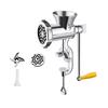 3-in-1 Manual Meat Grinder with Sausage Stuffing Tube Table Clamp Meat Grinder Hand-cranked Mincer Home Meat Processing Tool