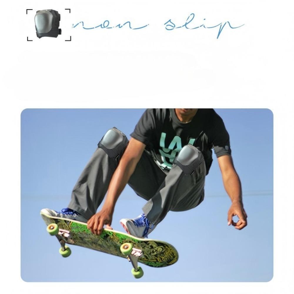 A pair of knee pads, skateboarding, roller skating knee pads, premium version protective gear, balance bike, anti fall, ice skating knee pads