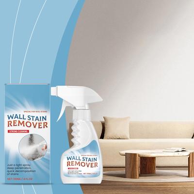 Средство для удаления пятен со стен, пятен от воды, грязи со стен, чистящее средство для ванной и туалета от плесени 120 мл