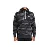 Nike Толстовка с капюшоном на молнии с камуфляжным логотипом, мужские топы, черный BV3625-021