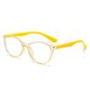 Anti-Blue Light Glasses Exquisite Round Children Eyewear Luxury Kid Eyeglasses Blue Light Blocking Boy Girl Computer Eyeglas