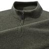 FAPAI Men's Merino Wool & Cashmere Half-Zip Sweater