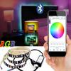 Светодиодные ленты с питанием от USB 0,5–10 м, 5050 RGB, подсветка телевизора, приложение Bluetooth, дистанционное управление музыкой