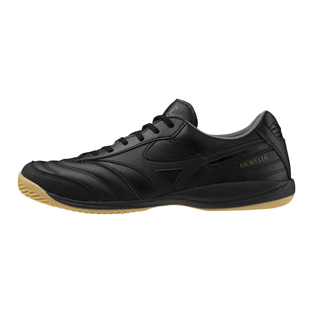 Mizuno Morelia SALA ELITE IN Футзальные бутсы, Клубный футбол, Футбол, Широкая колодка, Легкие, Для зала, Черный х Черный, 30.0 см, 2E