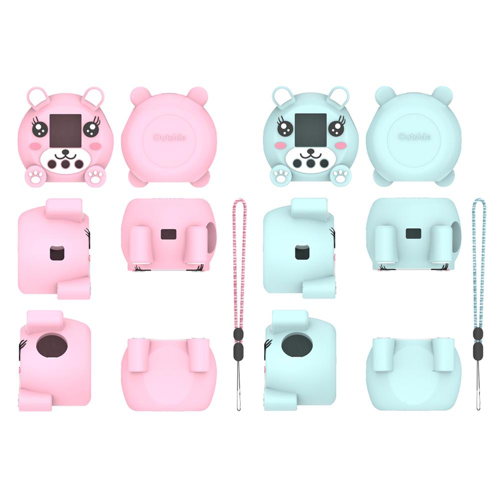 Силиконовый чехол Противоударный Мультяшный Защитный чехол со шнурком Защитный чехол Совместим с Punirunes Interactive Digital