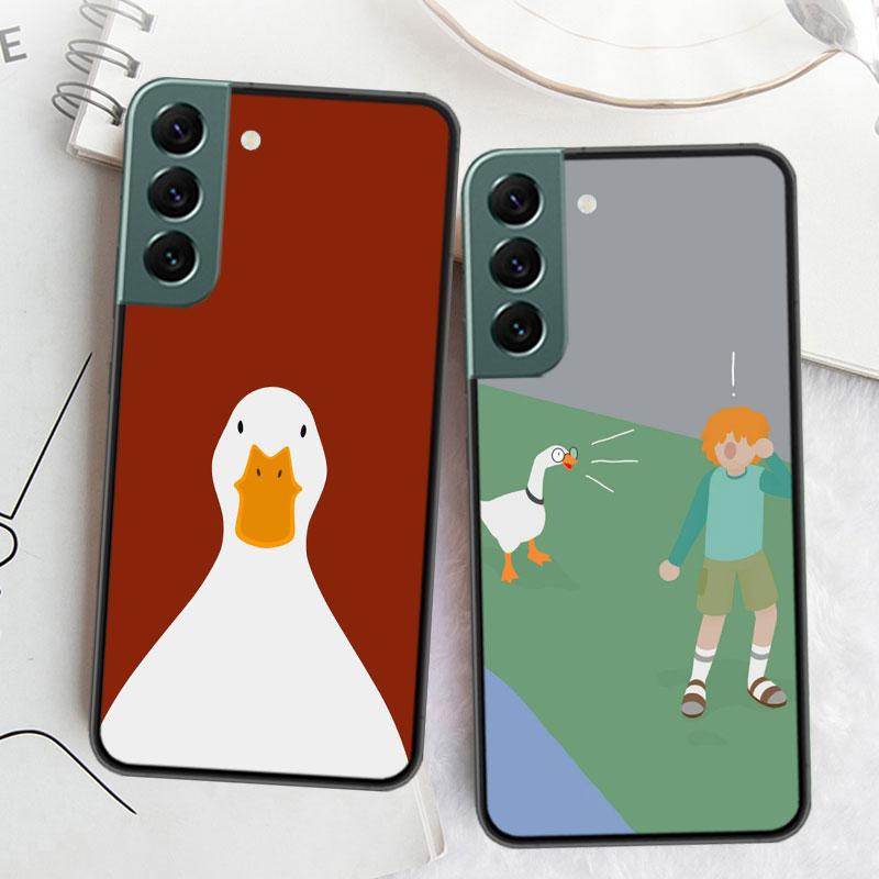 Чехол Flying Duck для телефона Samsung Galaxy S20 FE S21 Plus S22 S23 S24 Ultra S10 S10E S9 S8 S7 Edge, силиконовый мягкий чехол Fun