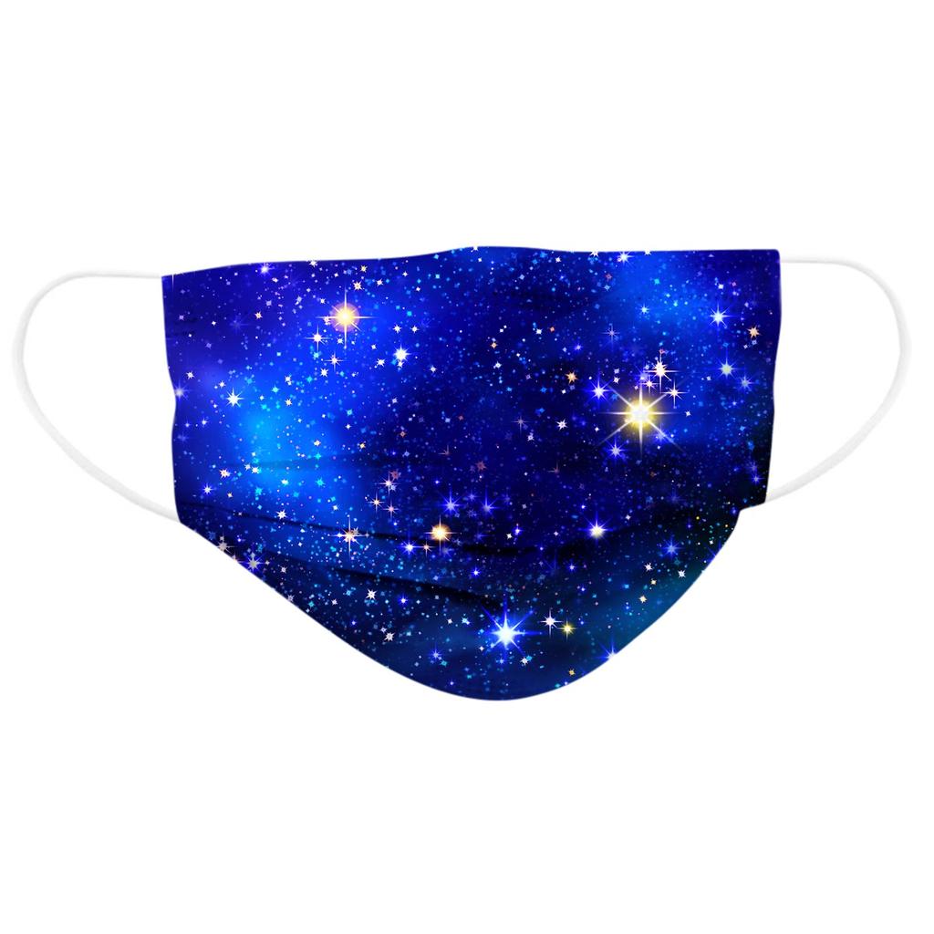 Adult Women Man Disposable Face Mask Industrial 3Ply Ear Loop 10PC Mask