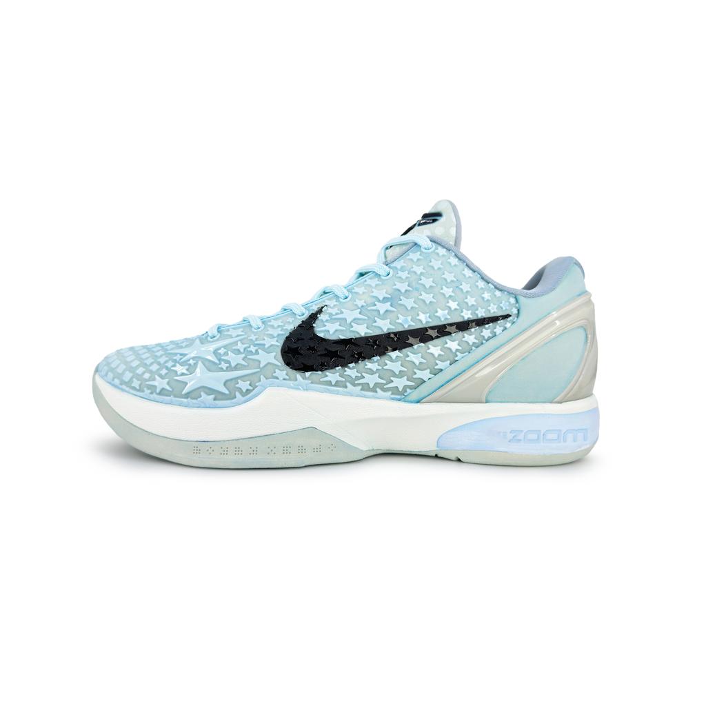 Nike Zoom Kobe 6 'All Star 2.0' All Star 2.0 Glacier Blue Abrasion Resistant Low top Basketball Shoes Men's Blue FQ3546-100(Team258-)