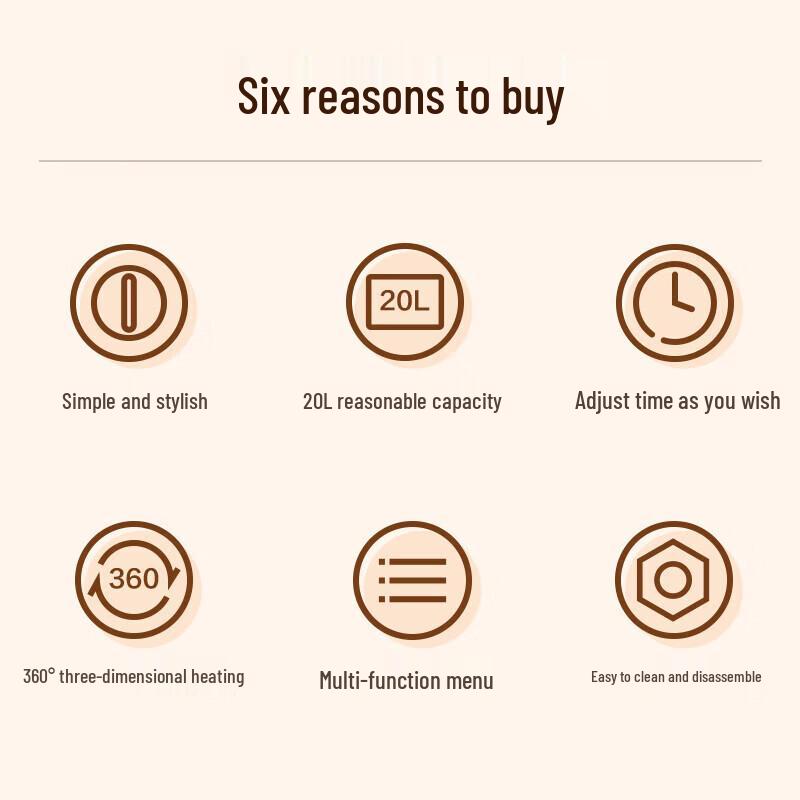 Midea Компактная ротационная микроволновая печь, штепсель типа CN (адаптер в комплекте)
