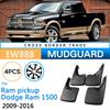 For Ram Pickup Dodge Ram 1500 2500 3500 2009~2016 Front Rear Wheel Mudguards Fender Mudflap Mud Flaps Splash Car
