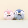 Cute Penguin Plush Keychain Short Plush Fabric Adorable Bag Charm 10cm Height