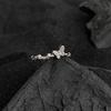 Unique Butterfly Shaped Adjustable Ring For Women High-end Copper Fashion Ring For Summer 2023