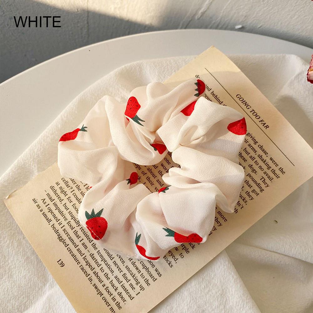 Elastic Girls Headwear Strawberry Hair Accessories Scrunchies Hair Rope Ponytail Holder Hairs Ties