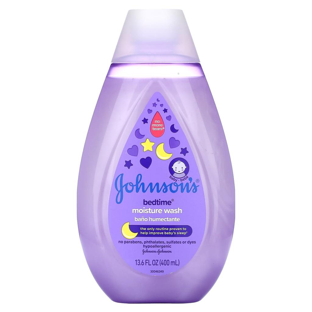 Johnson's Baby, Bedtime Moisture Wash, 13.6 Fl Oz (400 Ml)